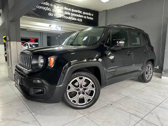 JEEP RENEGADE 1.8 16V FLEX LONGITUDE 4P AUTOMÁTICO JEEP RENEGADE 1.8 16V FLEX LONGITUDE 4P AUTOMÁTICO